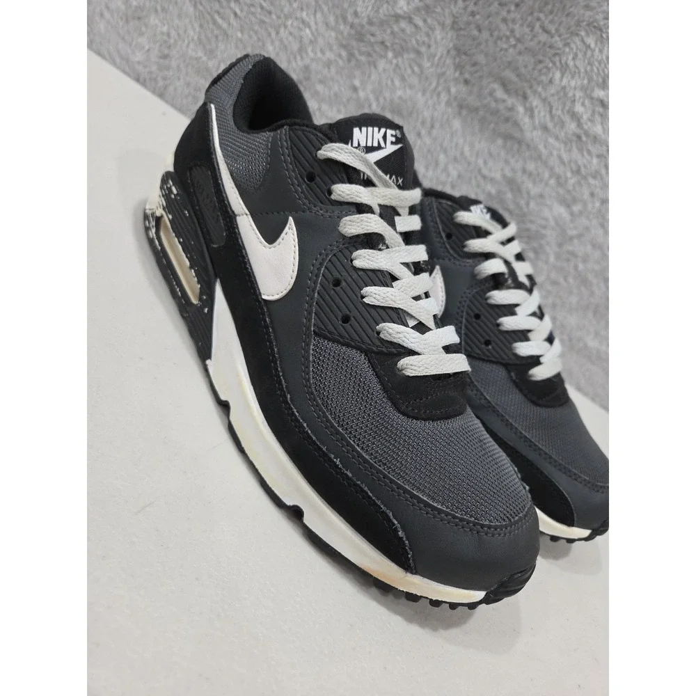 Air Max 90 Men's Size 11 Iron Grey/White-DK Smoke Grey CN8490 002